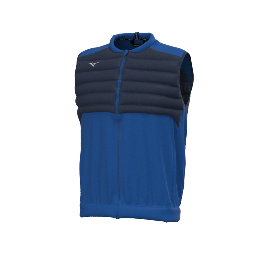 Mizuno Mizuno Hybrid Bomber Gilet Blue